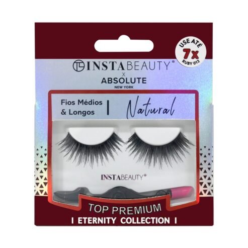 IBER013 CÍLIOS POSTIÇOS NATURAL RUBY 013 ABSOLUTE NEW YORK