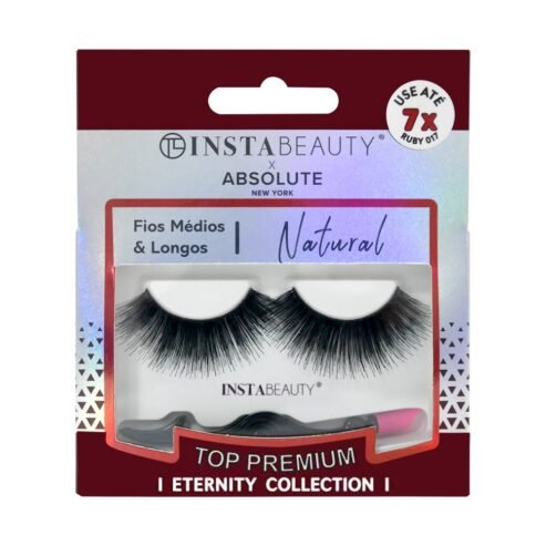 IBER017 CÍLIOS POSTIÇOS NATURAL RUBY 017 ABSOLUTE NEW YORK