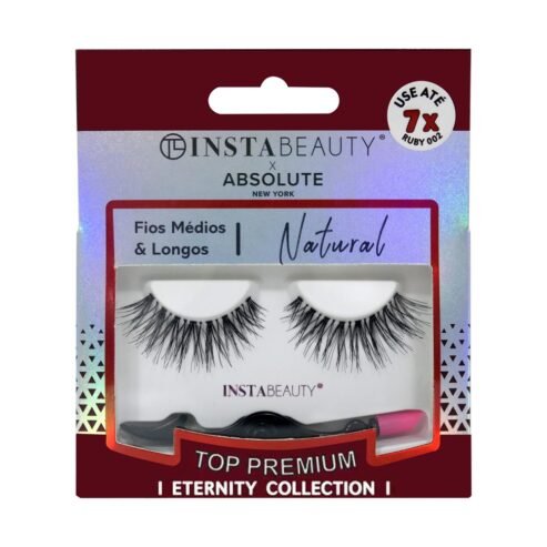 IBER002 CÍLIOS POSTIÇOS NATURAL RUBY 002 ABSOLUTE NEW YORK