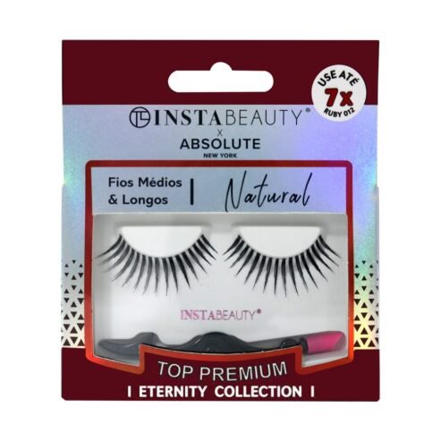 IBER012 CÍLIOS POSTIÇOS NATURAL RUBY 012 ABSOLUTE NEW YORK